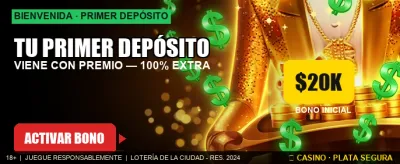 Exclusive first deposit bonus