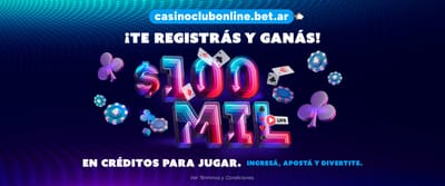 Welcome banner to the National Casino with exclusive promotions